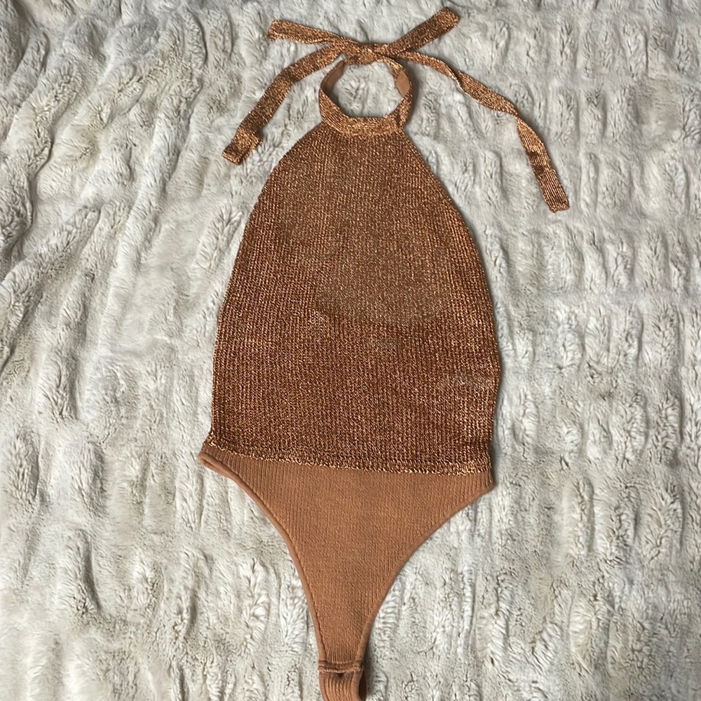 Free people copper halter